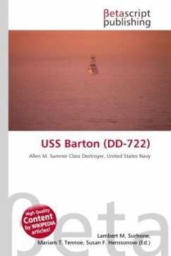 Cover USS Barton (DD-722)