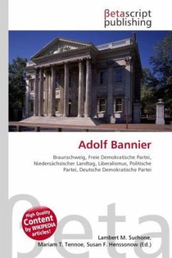 Cover Adolf Bannier