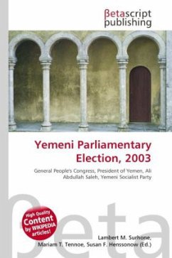 Yemeni Parliamentary Election, 2003