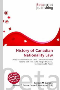 History of Canadian Nationality Law