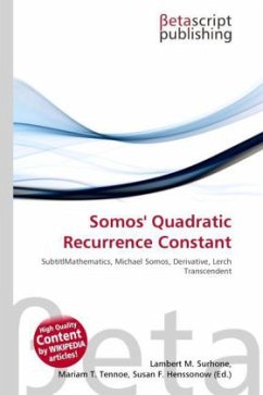 Somos' Quadratic Recurrence Constant