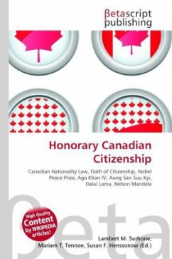 Honorary Canadian Citizenship