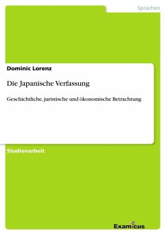 Die Japanische Verfassung - Lorenz, Dominic