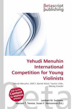 Yehudi Menuhin International Competition for Young Violinists