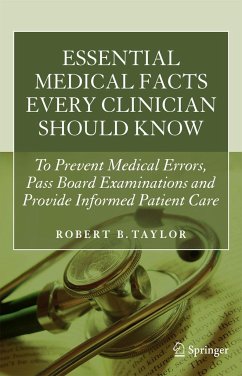Essential Medical Facts Every Clinician Should Know - Taylor, Robert B.