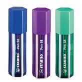 Premium-Filzstift - STABILO Pen 68 - 20er Big Pen Box zufällig in einer der 3 Farben - mit 20 verschiedenen Farben