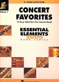 Concert Favorites vol.1: for concert band tenor saxophone