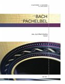 Jesu bleibet meine Freude und Kanon (Pachelbel) für 4 Gitarren Partitur und Stimmen