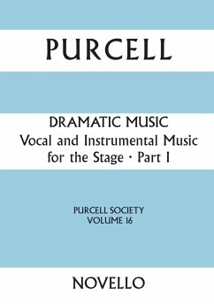 Vocal and Instrumental Music for the Stage vol.1 score