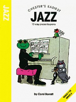Cover Chester's easiest Jazz 12 easy pieces for piano