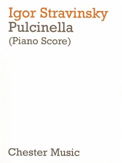 Cover Pulcinella Ballet for Orchestra Piano Score Pergolesi, Giambattista, Ed