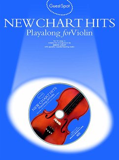 Cover New Chart Hits (+CD): for violin Guest Spot Playalong
