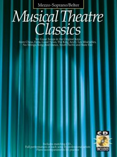 Musical Theatre Classics (+CD) for mezzo soprano and piano 10 great songs for voice and piano