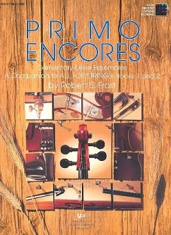 Cover Primo Encores conductor score Elementary-level ensembles Companion to All for Strings vols.1+2