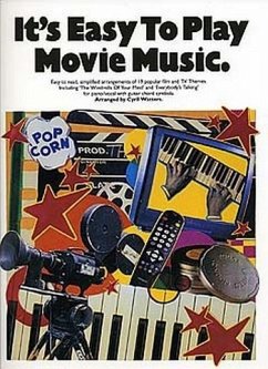 Cover It's easy to play: Movie Music for piano mit Text und Chords