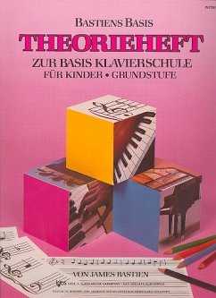 Cover Theorieheft zur Basis Klavierschule für Kinder Grundstufe