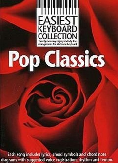Cover Easiest Keyboard Collection Pop Classics Melody Lyrics Chords Books
