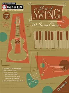 Cover Jazz Playalong vol.32 (+CD): Best of Swing 10 Swing classics for B, Es and C instruments