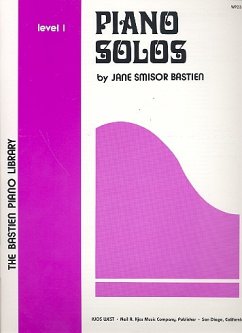 Cover PIANO SOLOS LEVEL 1
