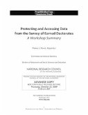 Protecting and Accessing Data from the Survey of Earned Doctorates