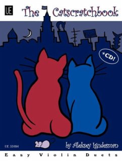 The Catscratchbook - Das Katzenkratzbuch, für 2 Violinen mit Audio-CD - The Catscratchbook - Das Katzenkratzbuch