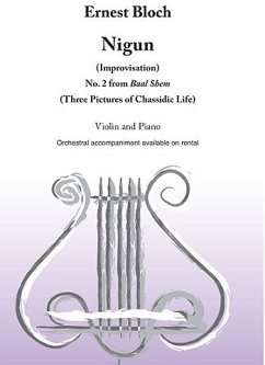 Cover Nigun Improvisation for violin and piano