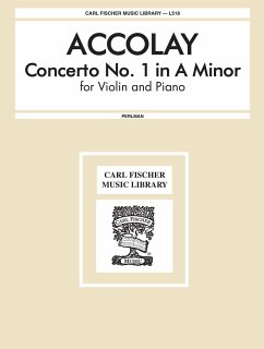 Cover Concerto a minor no.1 for violin and piano