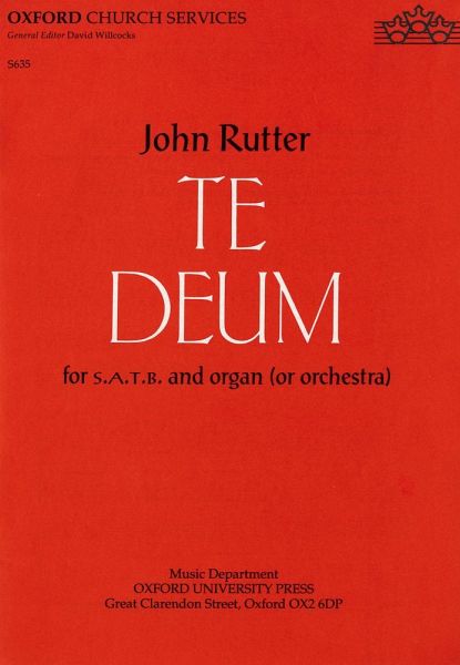 Rutter, J: Te Deum
