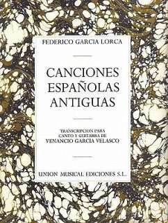 Cover Canciones Espanolas Antiguas