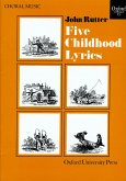 Five Childhood Lyrics: Vocal Score