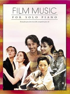 Cover Film Music: for piano 24 pieces from classic films