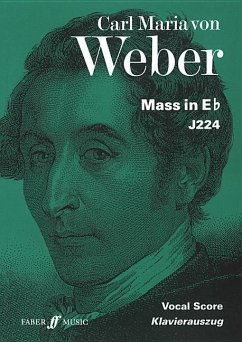 Mass in E flat, vocal score - Weber, Carl Maria von