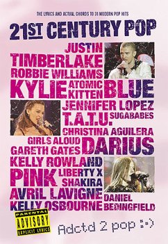 Cover 21st Century Pop: Songbook for lyrics/chord symbols