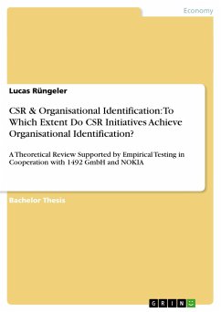CSR & Organisational Identification: To Which Extent Do CSR Initiatives Achieve Organisational Identification? - Rüngeler, Lucas