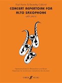 Concert Repertoire for Alto Saxophone with Piano