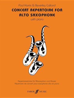 Concert Repertoire for Alto Saxophone with Piano