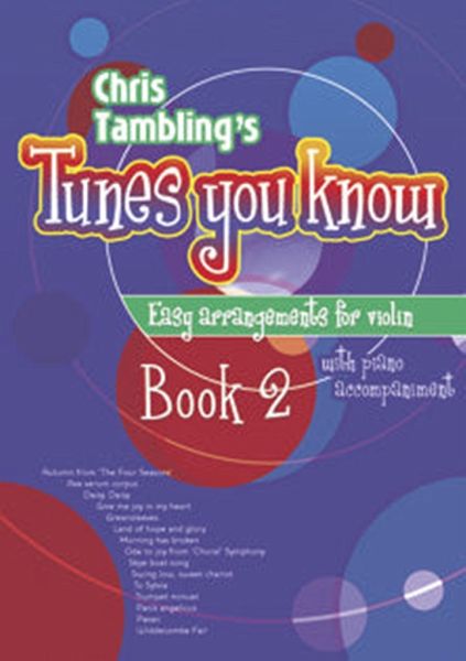 Tunes you know vol.2 for easy violin and piano