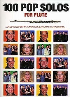 Cover 100 Pop Solos: for flute songbook for flute solo