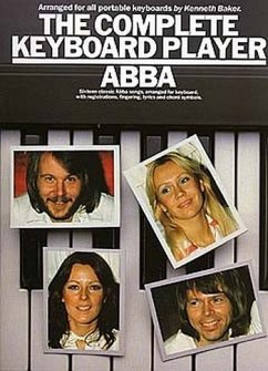 Cover The complete keyboard player ABBA for all portable keyboards