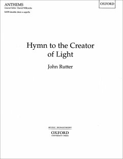 Hymn to the Creator of Light for double mixed chorus a cappella score with keyb. red. for rehearsal