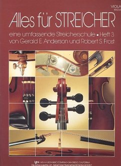 Cover Alles für Streicher Band 3 für Streichorchester Viola
