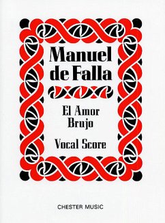 Cover El amor brujo Klavierauszug Ballett in 1 Akt
