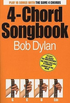 Cover 4-Chord Songbook Bob Dylan Lyrics & Chords Book