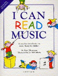 Cover I can read Music a very first instruction to music theory for children