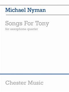 Cover Songs for Tony: Saxophone Quartet