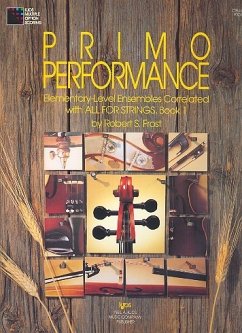 Cover Primo Performance vol.1 Elementary-level ensembles cello score