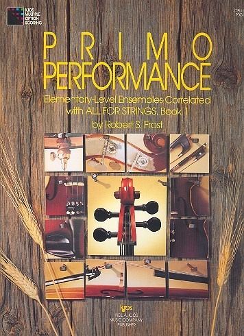 Primo Performance vol.1 Elementary-level ensembles cello score Primo Performance vol.1 Elementary-level ensembles cello score