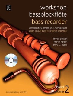 Cover Workshop Bassblockflöte 2 mit CD
