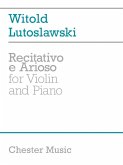 Witold Lutoslawski: Recitativo E Arioso for Violin and Piano