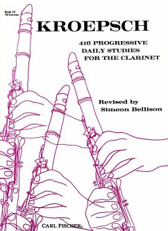 416 progressive daily Studies vol.4 26 exercises for clarinet
